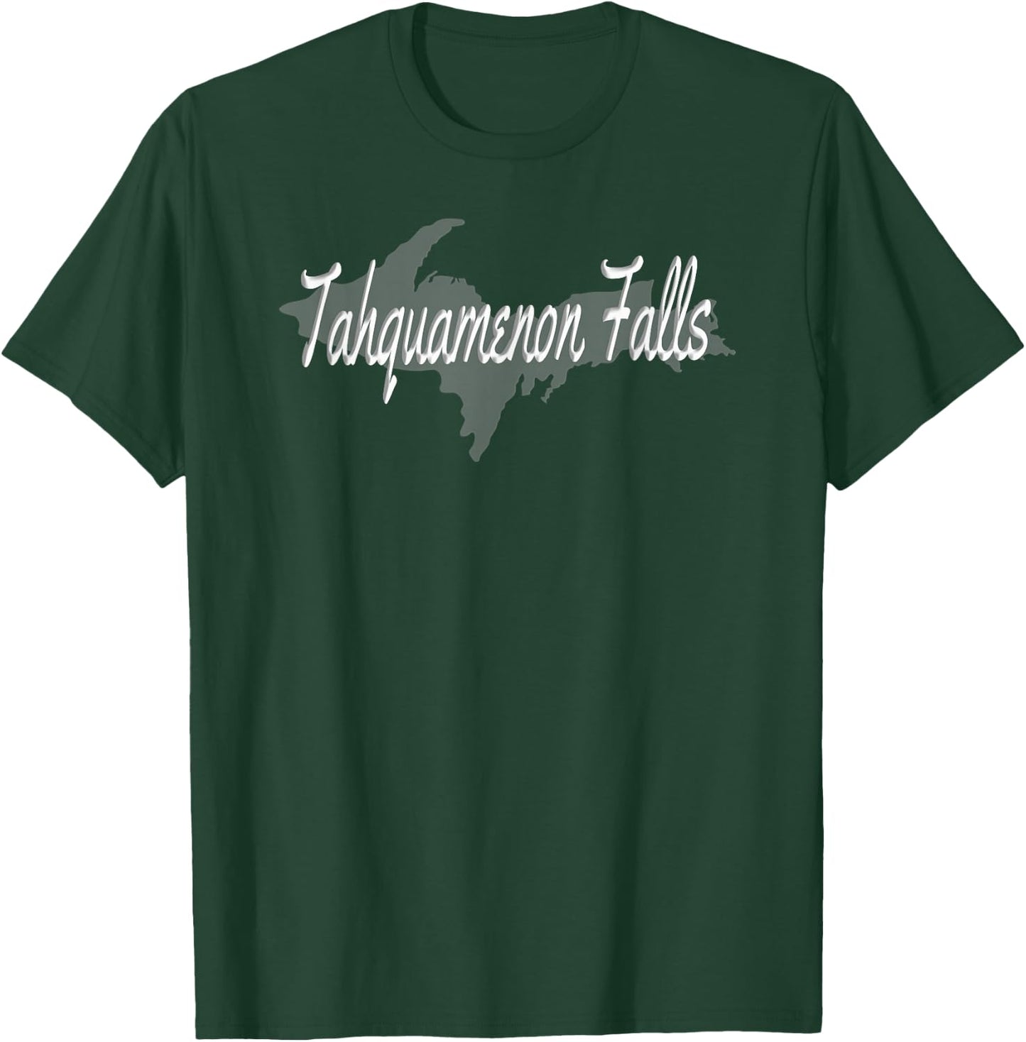Tahquamenon Falls Upper Peninsula Michigan UP Waterfalls T-Shirt - T-Shirt | Forest