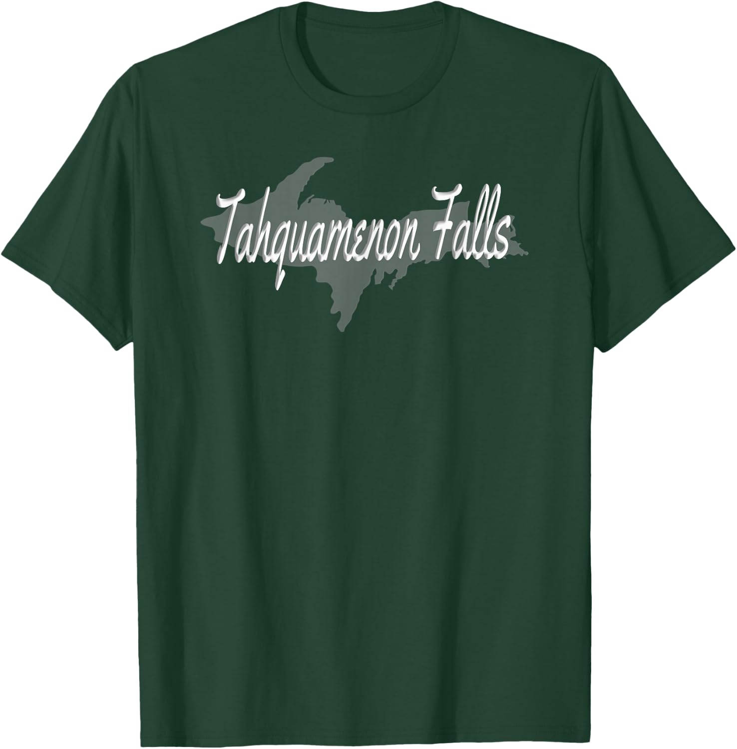 Tahquamenon Falls Upper Peninsula Michigan UP Waterfalls T-Shirt - T-Shirt | Forest