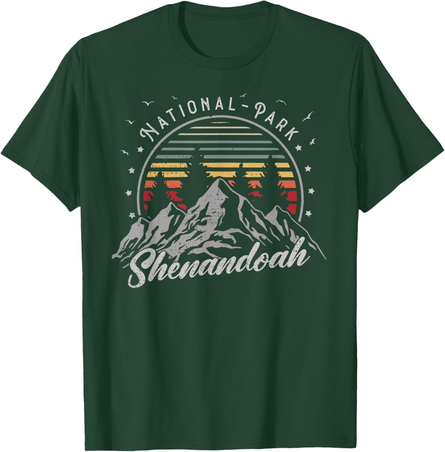 Retro Shenandoah National Park US Vintage Shenandoah T-Shirt - T-Shirt | Forest
