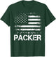 Packer American Flag T-Shirt - T-Shirt | Forest
