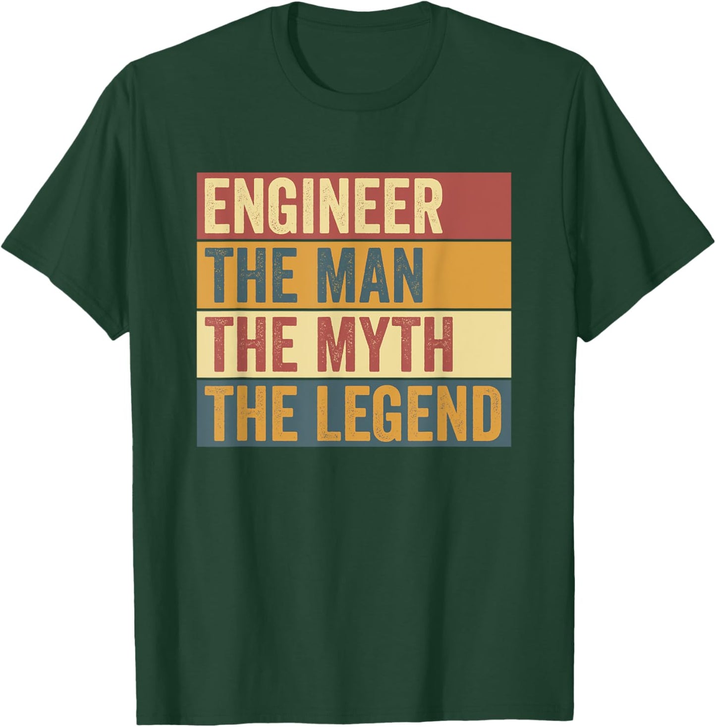 Funny Engineer Engineering Legend Saying T-Shirt - T-Shirt | Forest