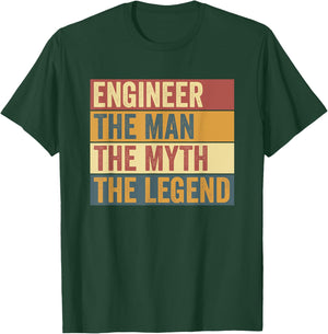 Funny Engineer Engineering Legend Saying T-Shirt - T-Shirt | Forest