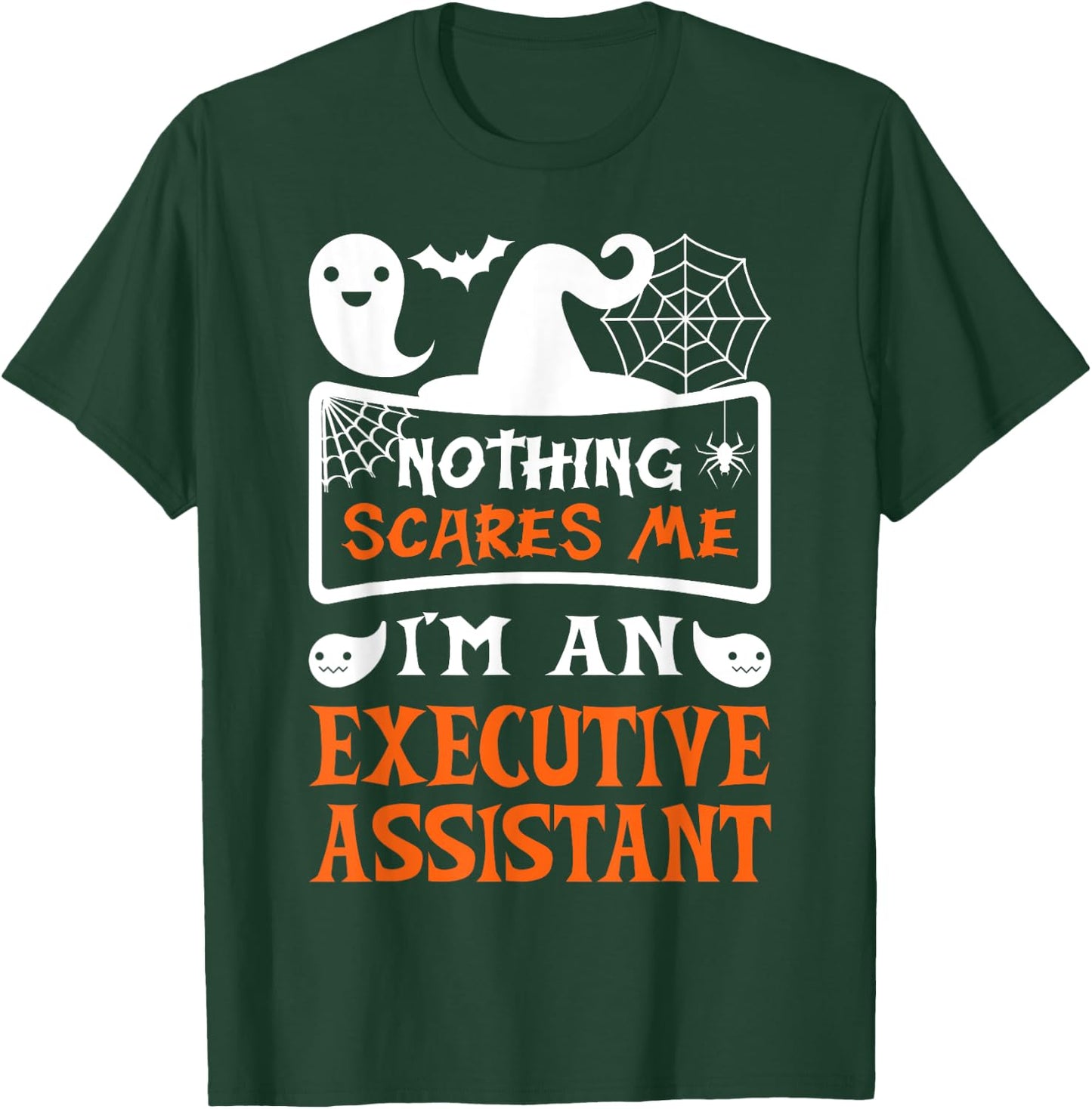Funny Halloween Vampire Executive Assistant T-Shirt - T-Shirt | Forest