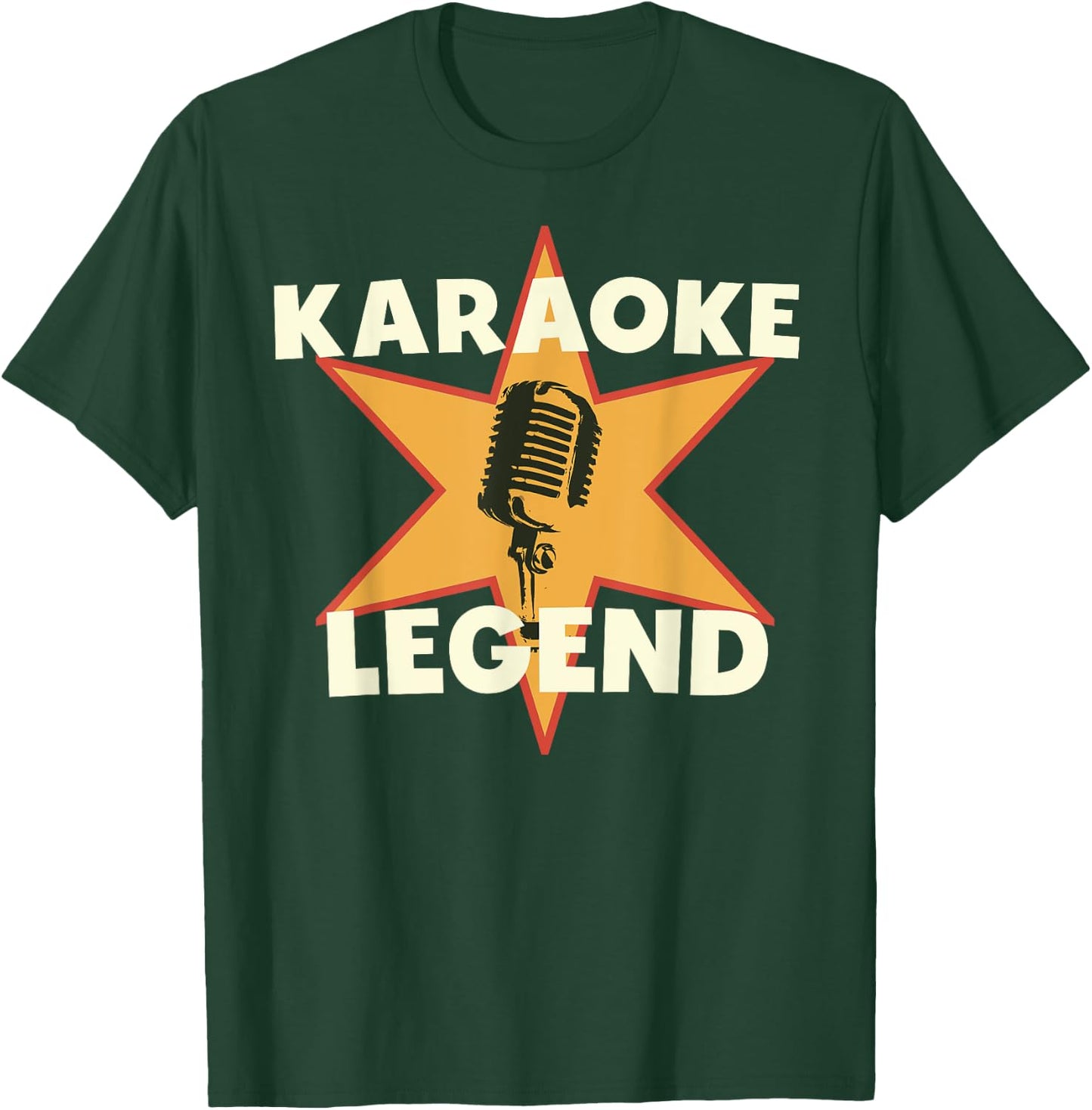 Karaoke Legend - Acapella Singer Funny Karaoke T-Shirt - T-Shirt | Forest