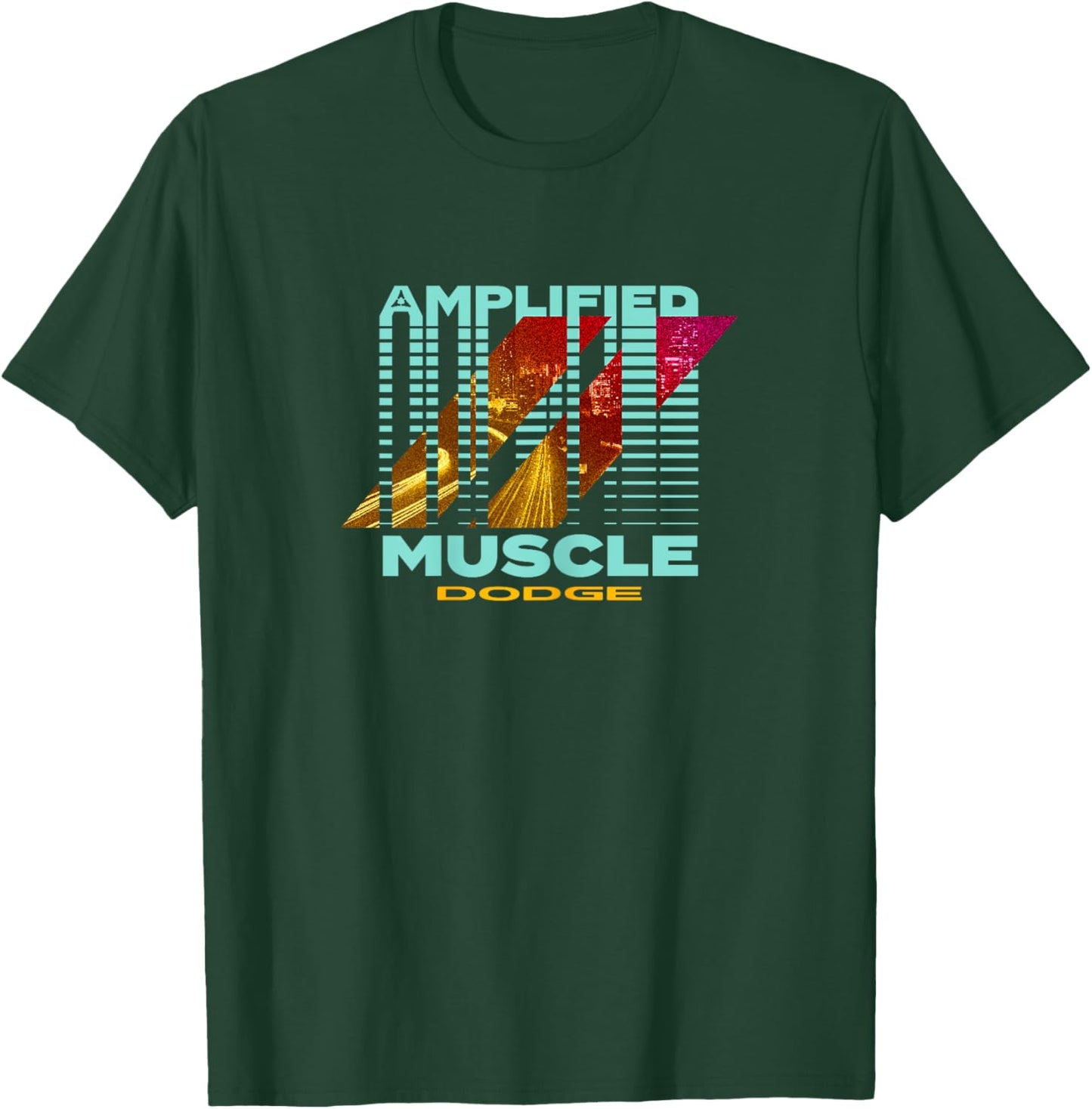 Dodge Amplified Muscle T-Shirt - T-Shirt | Forest
