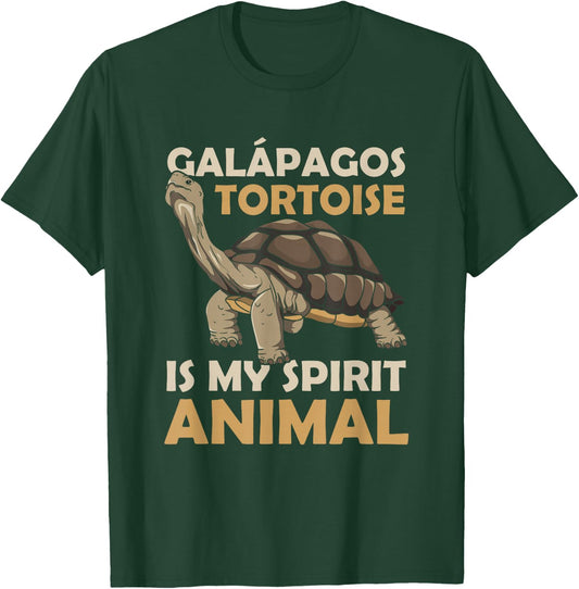 Galápagos Tortoise Is My Spirit Animal Galápagos Islands T-Shirt - T-Shirt | Forest