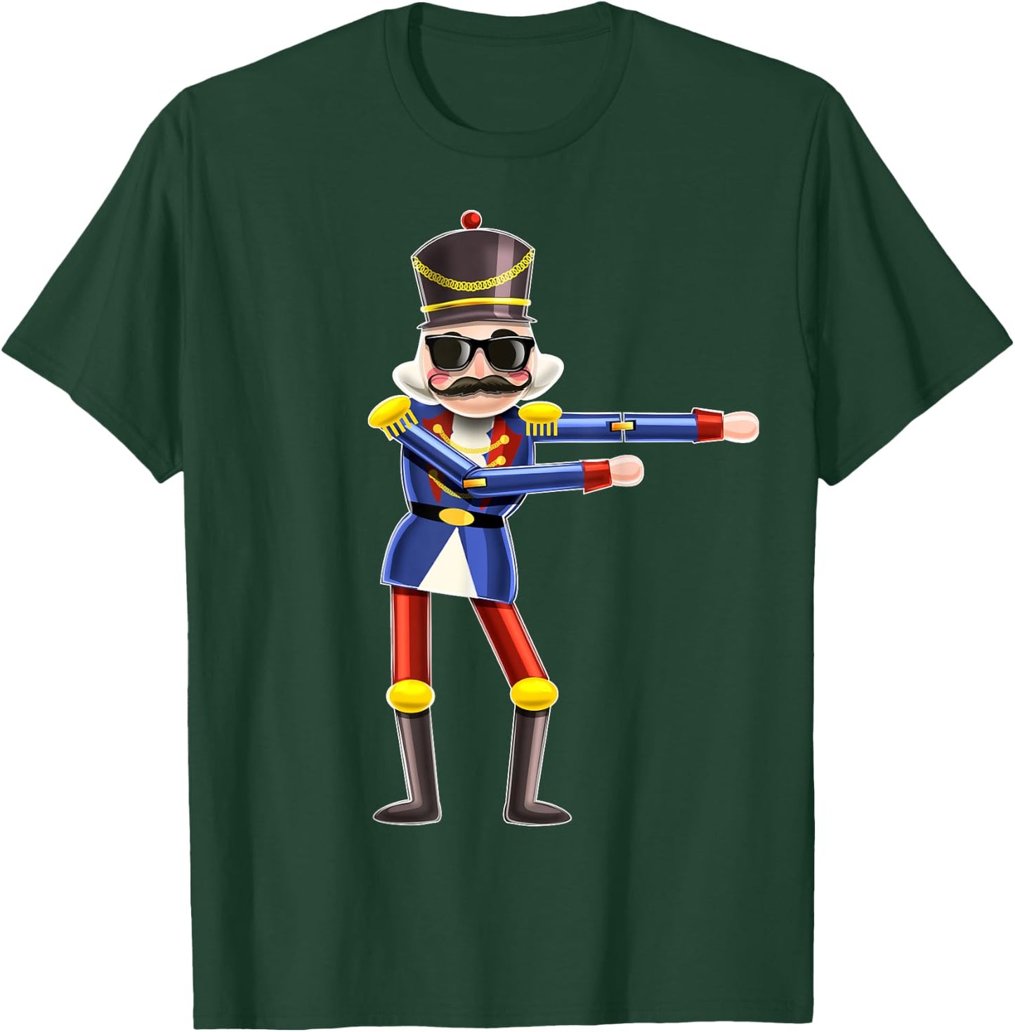 Flossing Nutcracker Shirt Nutcracker Christmas Gift Kids T-Shirt - T-Shirt | Forest
