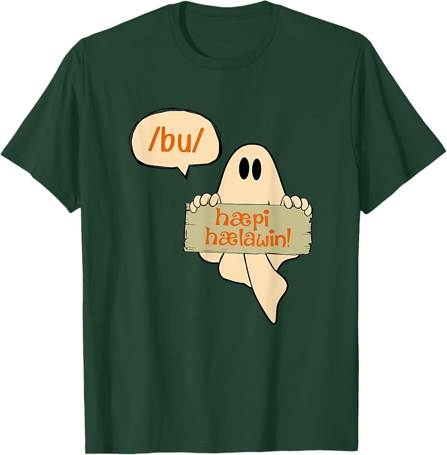 Speech Therapist Halloween shirt SLP Halloween Phonetics T-Shirt - T-Shirt | Forest