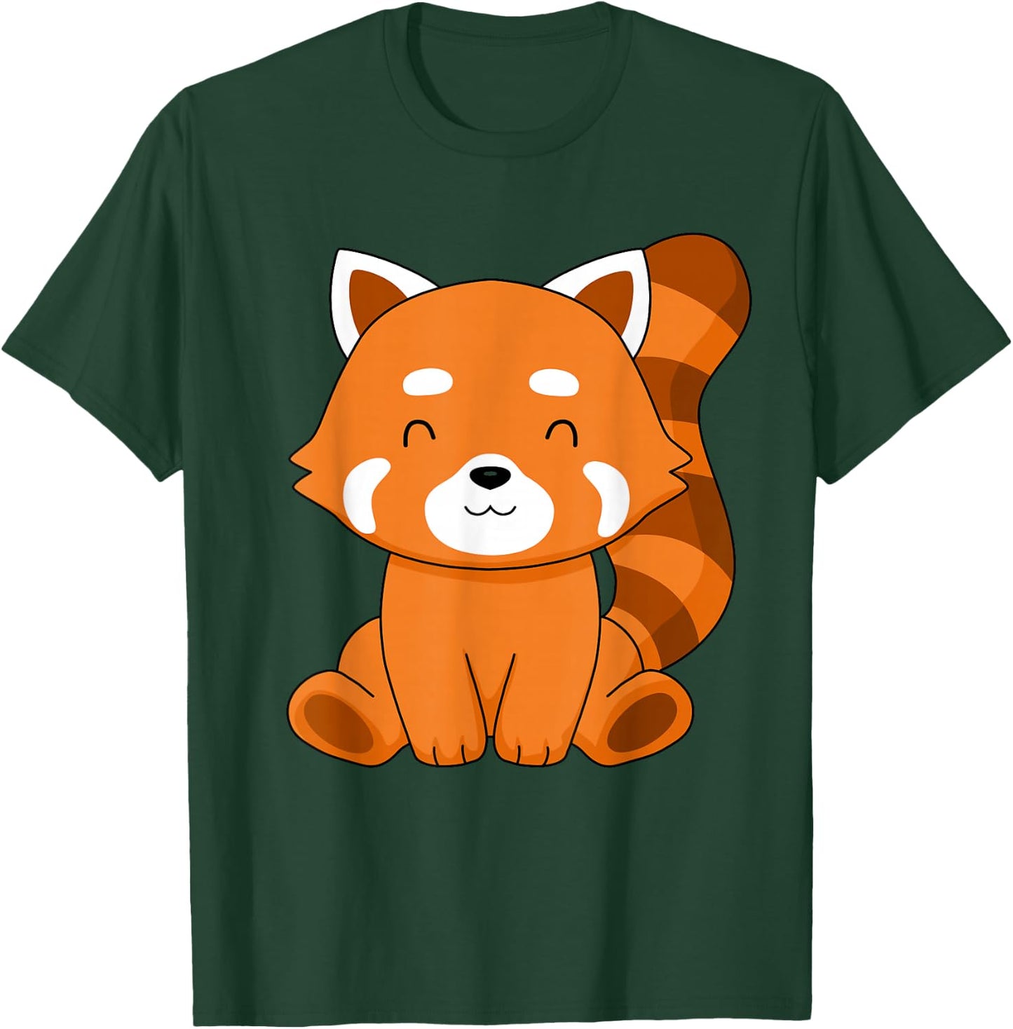 Red Panda Kids Kawaii Red Panda Gifts Women Red Panda T-Shirt - T-Shirt | Forest