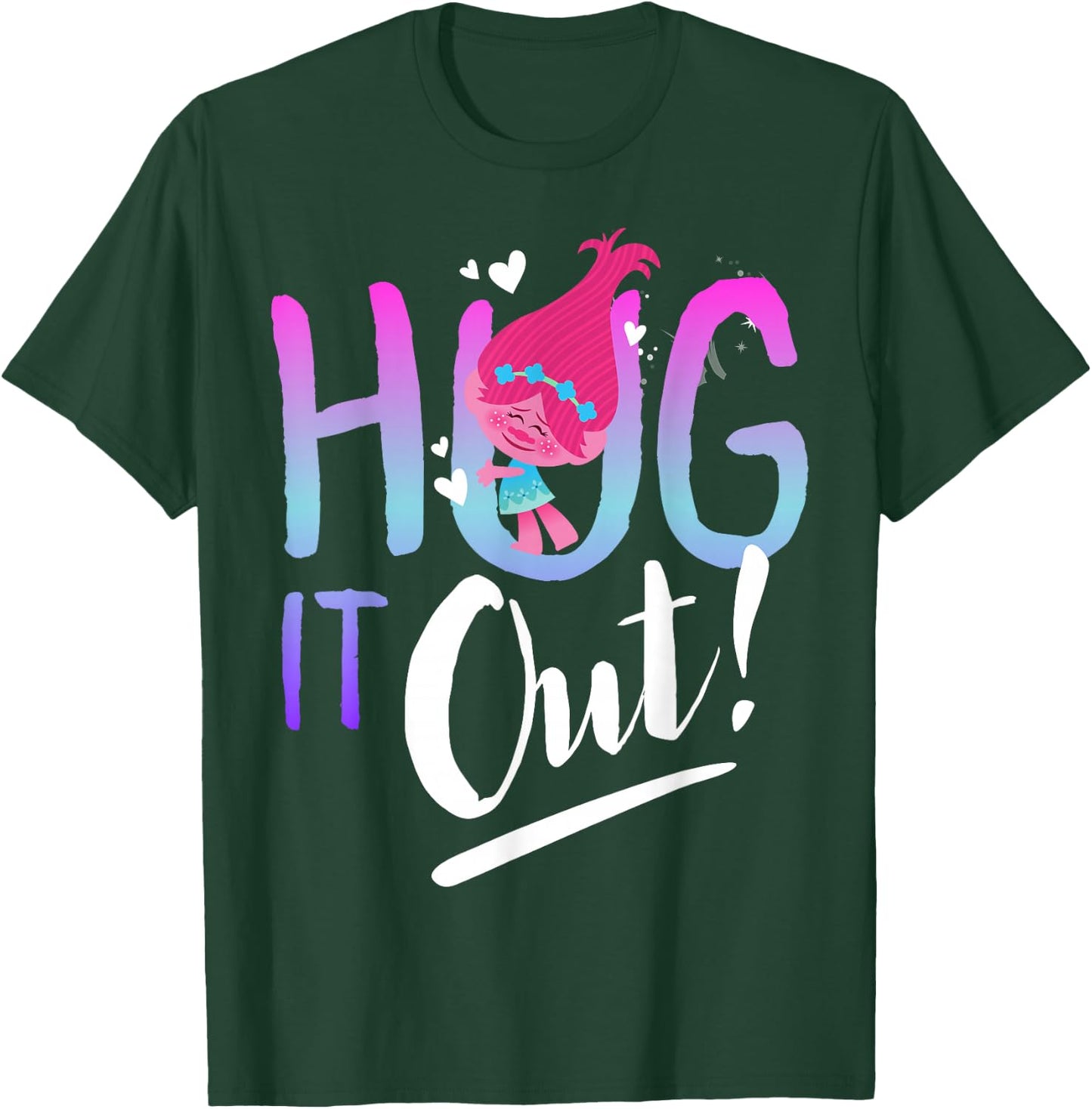 DreamWorks Trolls Hug It Out T-Shirt - T-Shirt | Forest