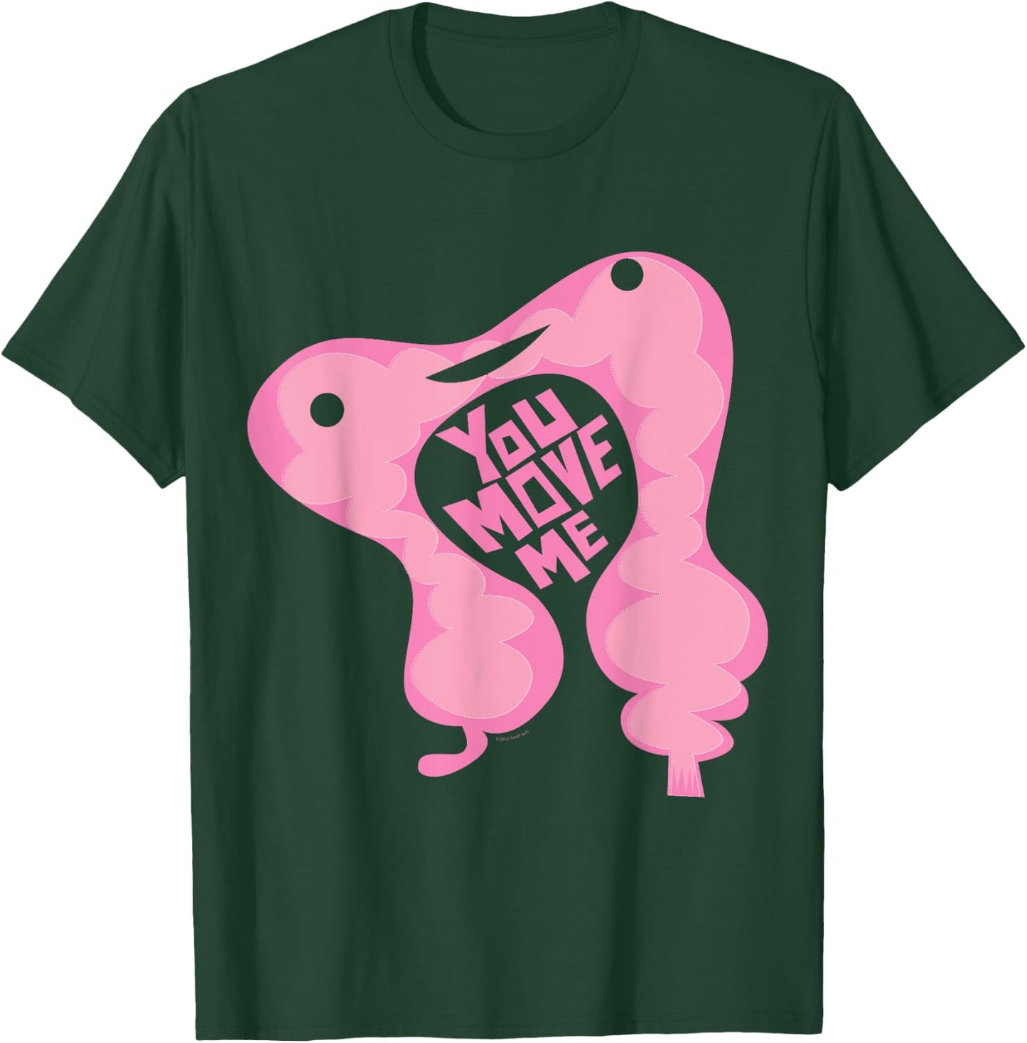 I Heart Guts Cute Colon - Intestine Cartoon Cancer Surgery IBD IBS Humor T-Shirt - T-Shirt | Forest