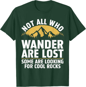 Rock Collecting Art Women Rockhound Rock Collector T-Shirt - T-Shirt | Forest