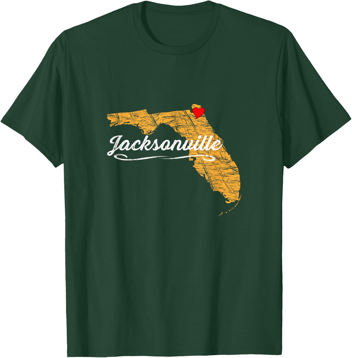 City of JACKSONVILLE - FLORIDA | Vacation Souvenir - Graphic T-Shirt - T-Shirt | Forest