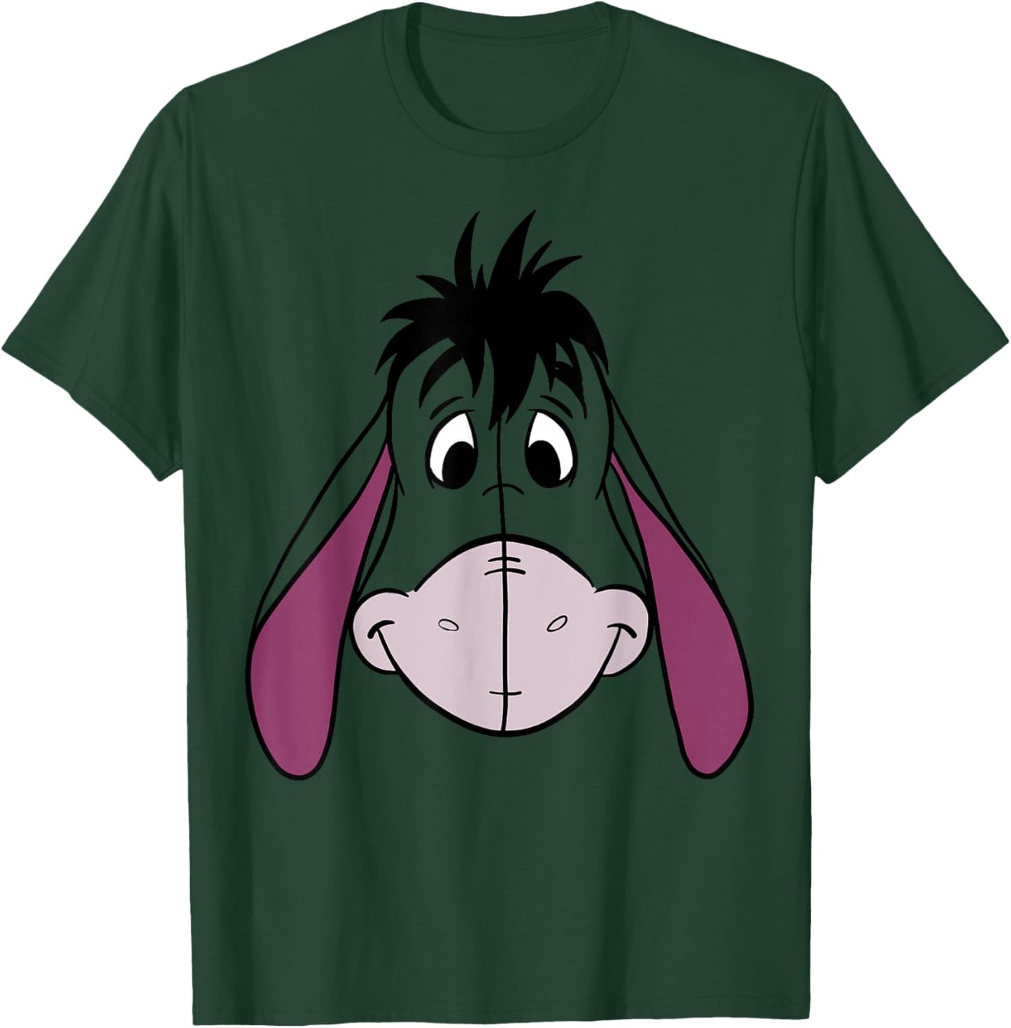 Disney Winnie The Pooh Eeyore Large Face T-Shirt - T-Shirt | Forest