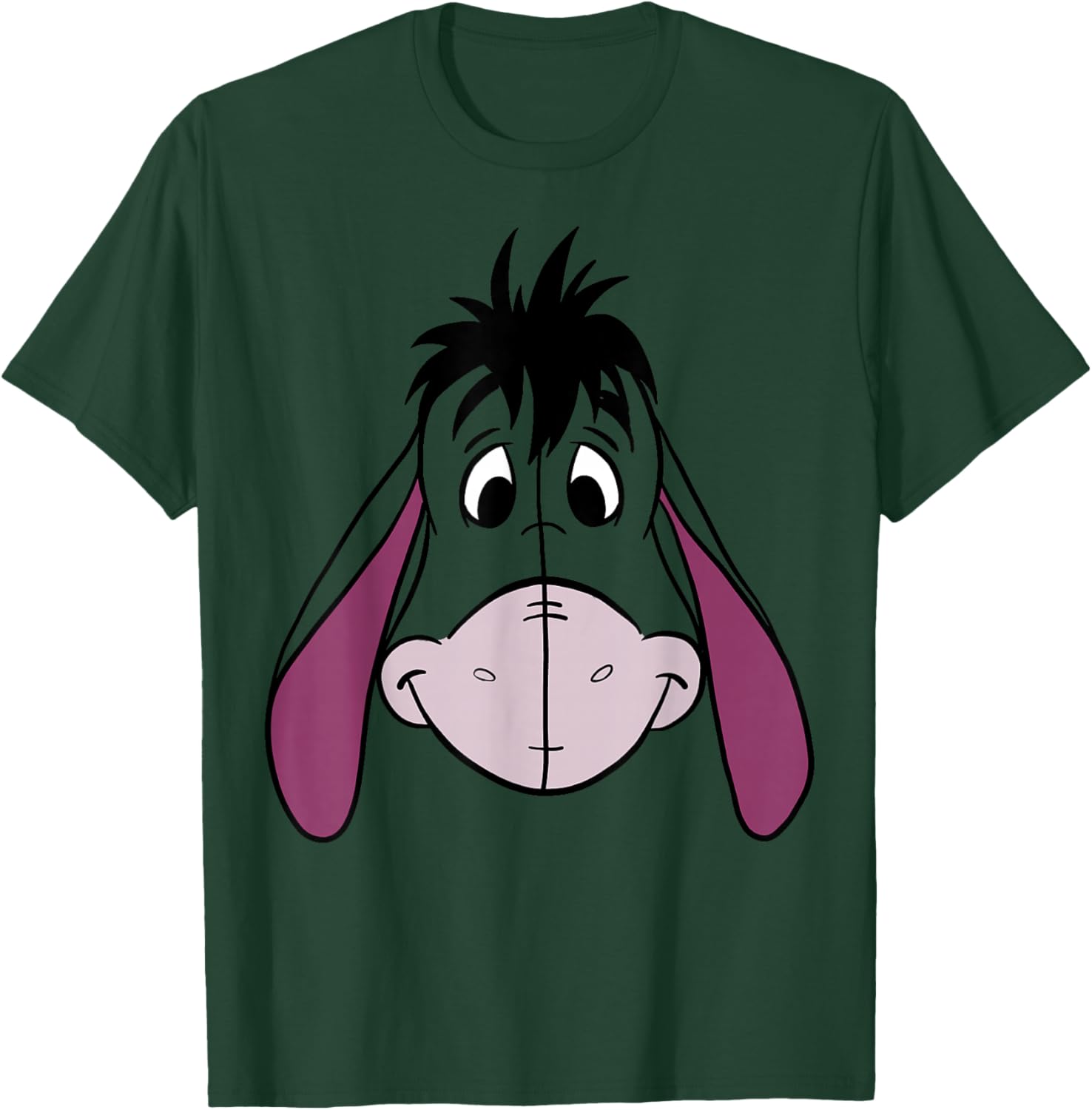 Disney Winnie The Pooh Eeyore Large Face T-Shirt - T-Shirt | Forest