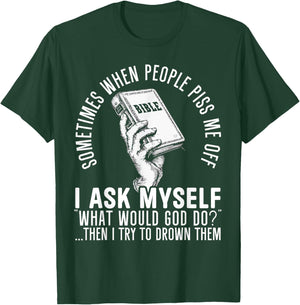 Atheism Anti-Religion Agnostic Freethinker Atheist T-Shirt - T-Shirt | Forest