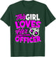 Prison Corrections Girlfriend Correctional Officer Wife T-Shirt - T-Shirt | Forest