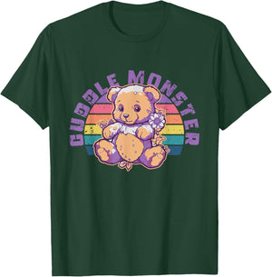 Funny Cuddle Monster | Cuddling | Bear Teddy Toy T-Shirt - T-Shirt | Forest