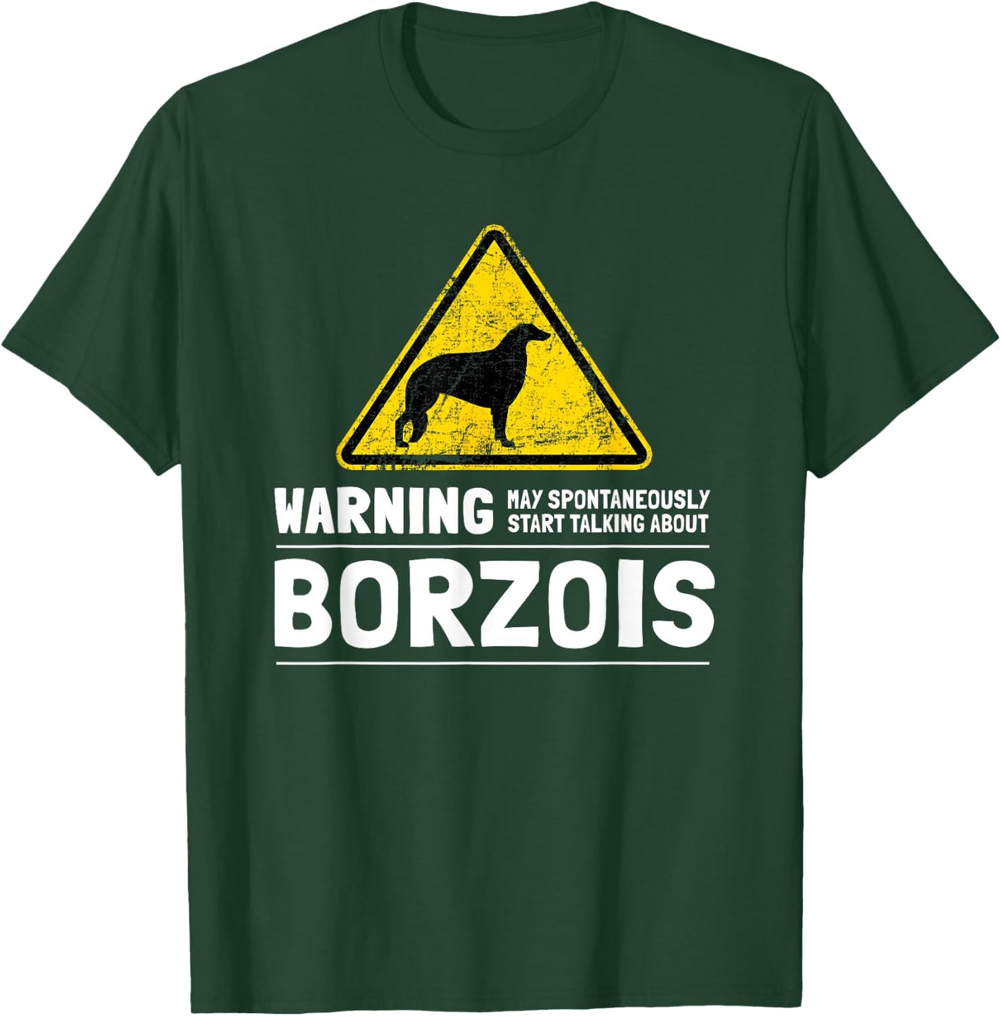 Borzoi T-Shirt - T-Shirt | Forest