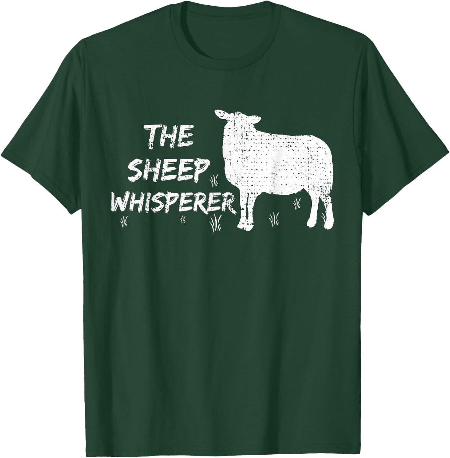 Sheeps Sheep Farmer Gift Animal Vintage T-Shirt - T-Shirt | Forest