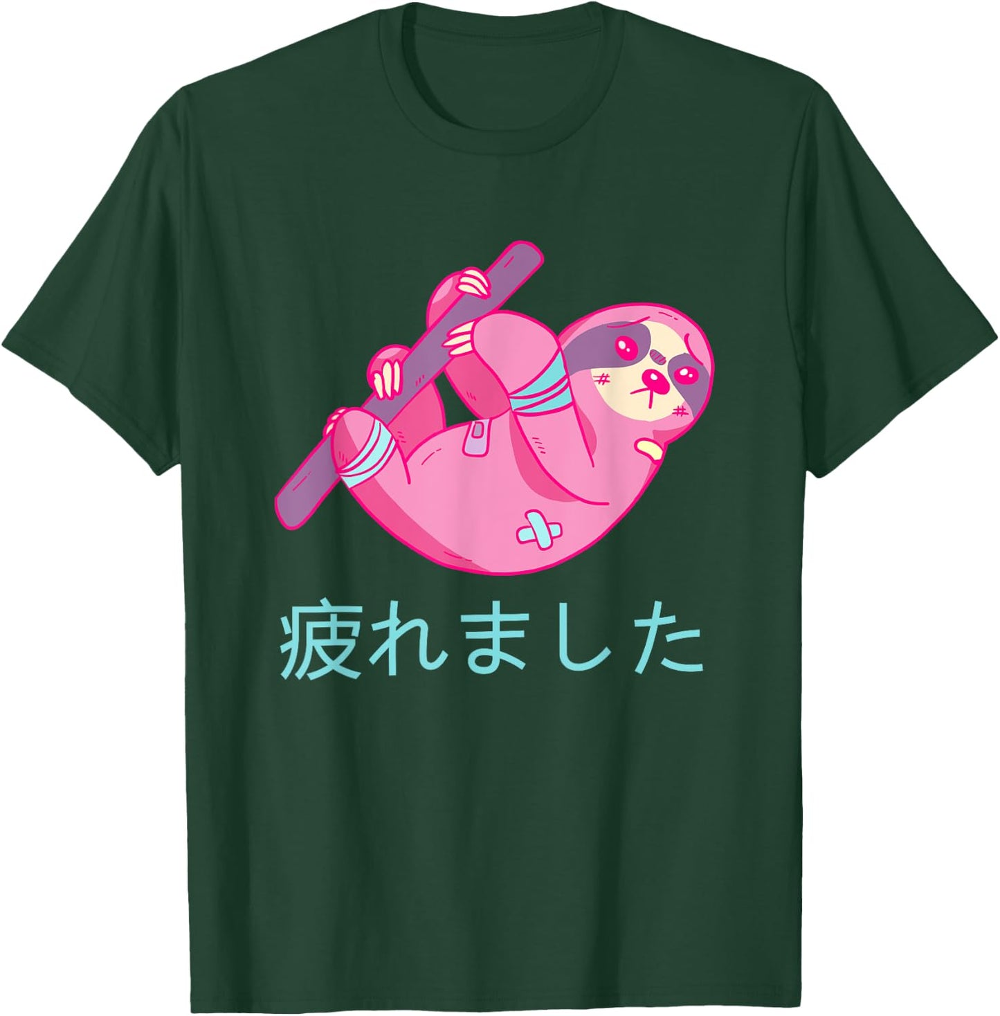 Yami Kawaii Sloth Pastel Goth T-Shirt - T-Shirt | Forest