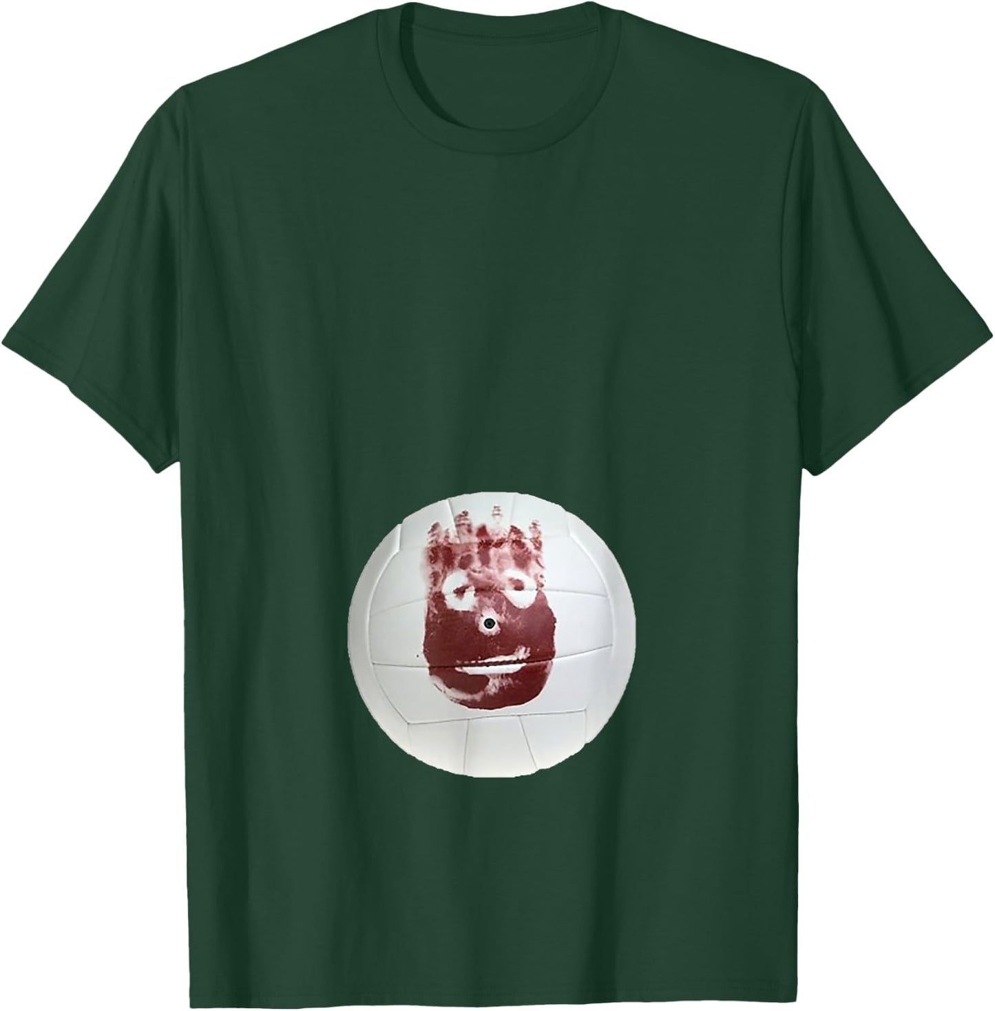 Pregnant Volleyball T-Shirt - T-Shirt | Forest