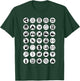 Travel Tourist Functional Icons Language Barrier Tourism T-Shirt - T-Shirt | Forest