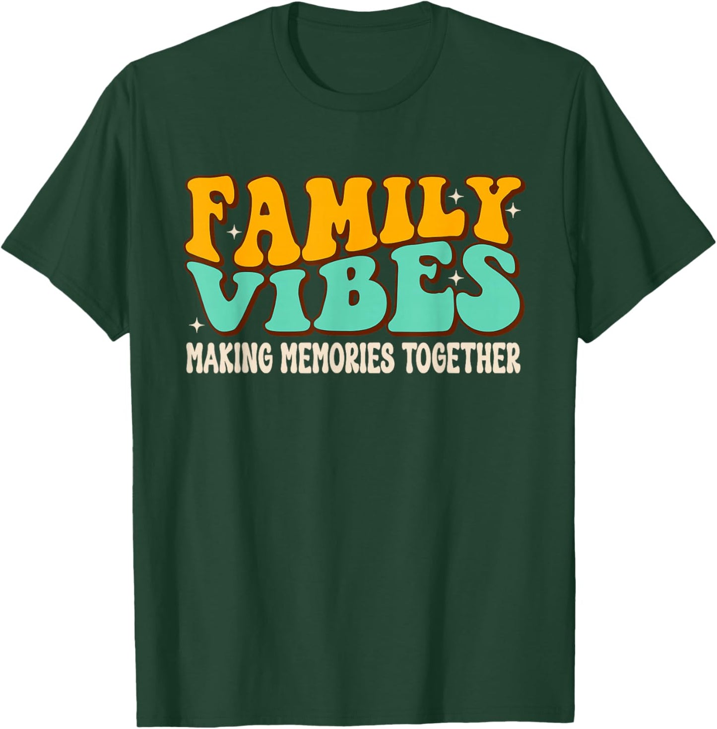 Family Vibes Family Reunion 2024 Making Memories Matching T-Shirt - T-Shirt | Forest
