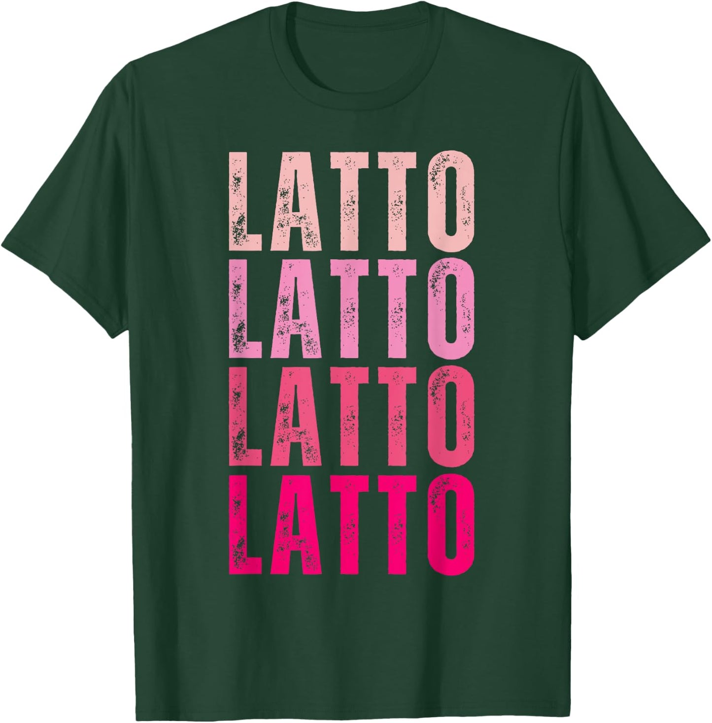 Personalized Name Latto I Love Latto Vintage T-Shirt - T-Shirt | Forest