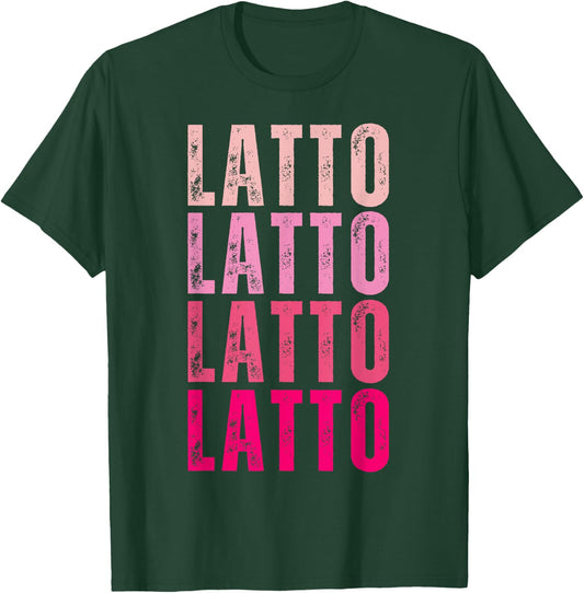 Personalized Name Latto I Love Latto Vintage T-Shirt - T-Shirt | Forest