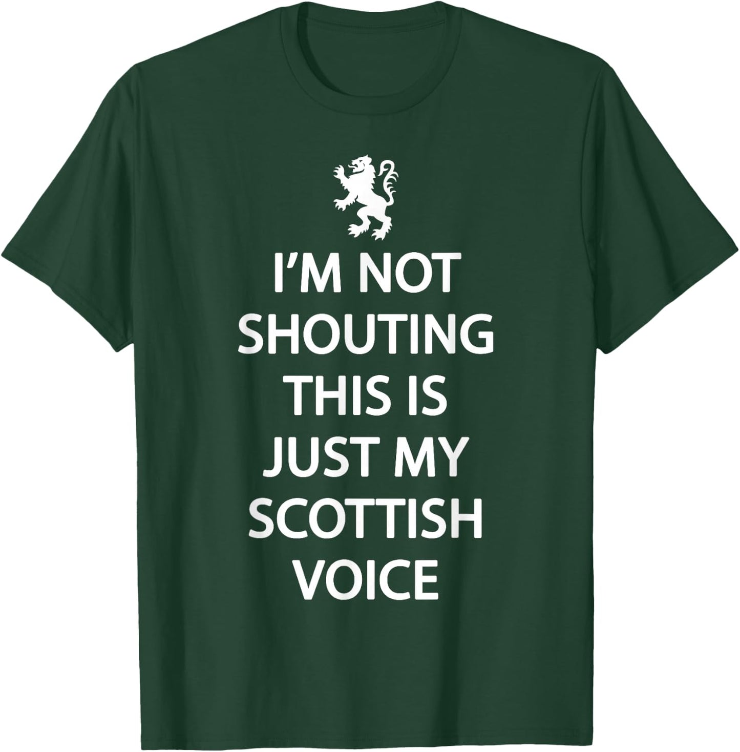 Scottish History Clothing - Rampant Lion Apparel - Scotland T-Shirt - T-Shirt | Forest