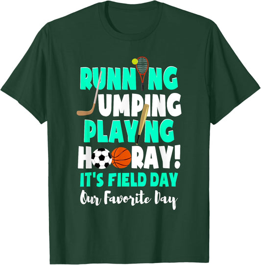 Field Day School T-Shirt - T-Shirt | Forest