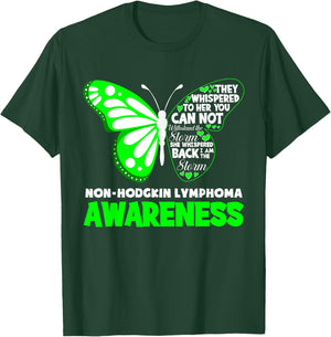 Butterfly I'm The Storm Non-Hodgkin Lymphoma Awareness T-Shirt - T-Shirt | Forest