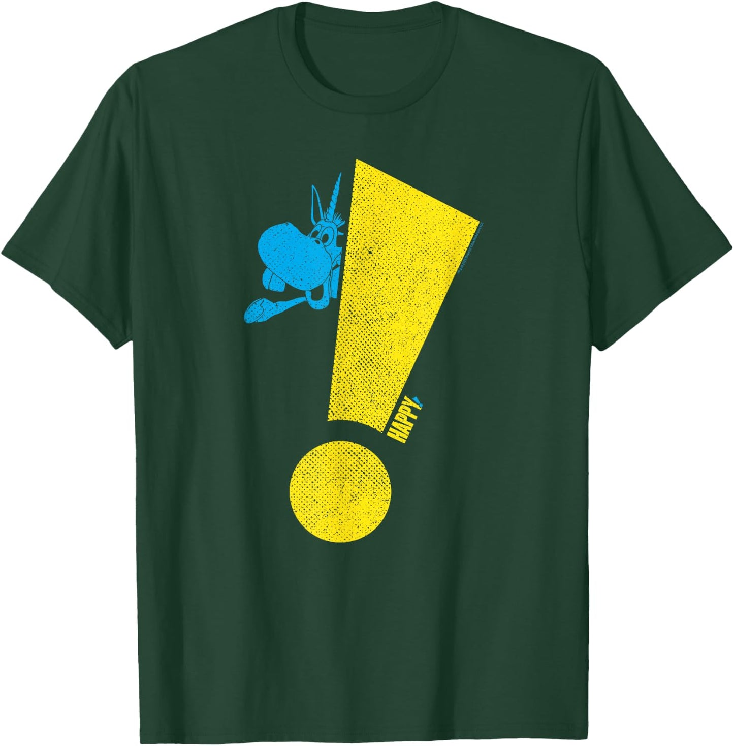 Happy! Exclamation T-Shirt - T-Shirt | Forest