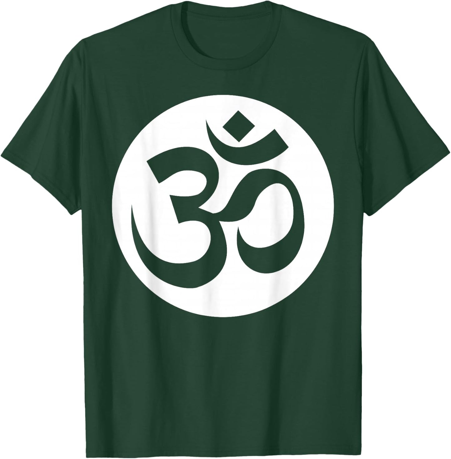 Om Ohm Aum Symbol Spiritual Yoga T-Shirt - T-Shirt | Forest