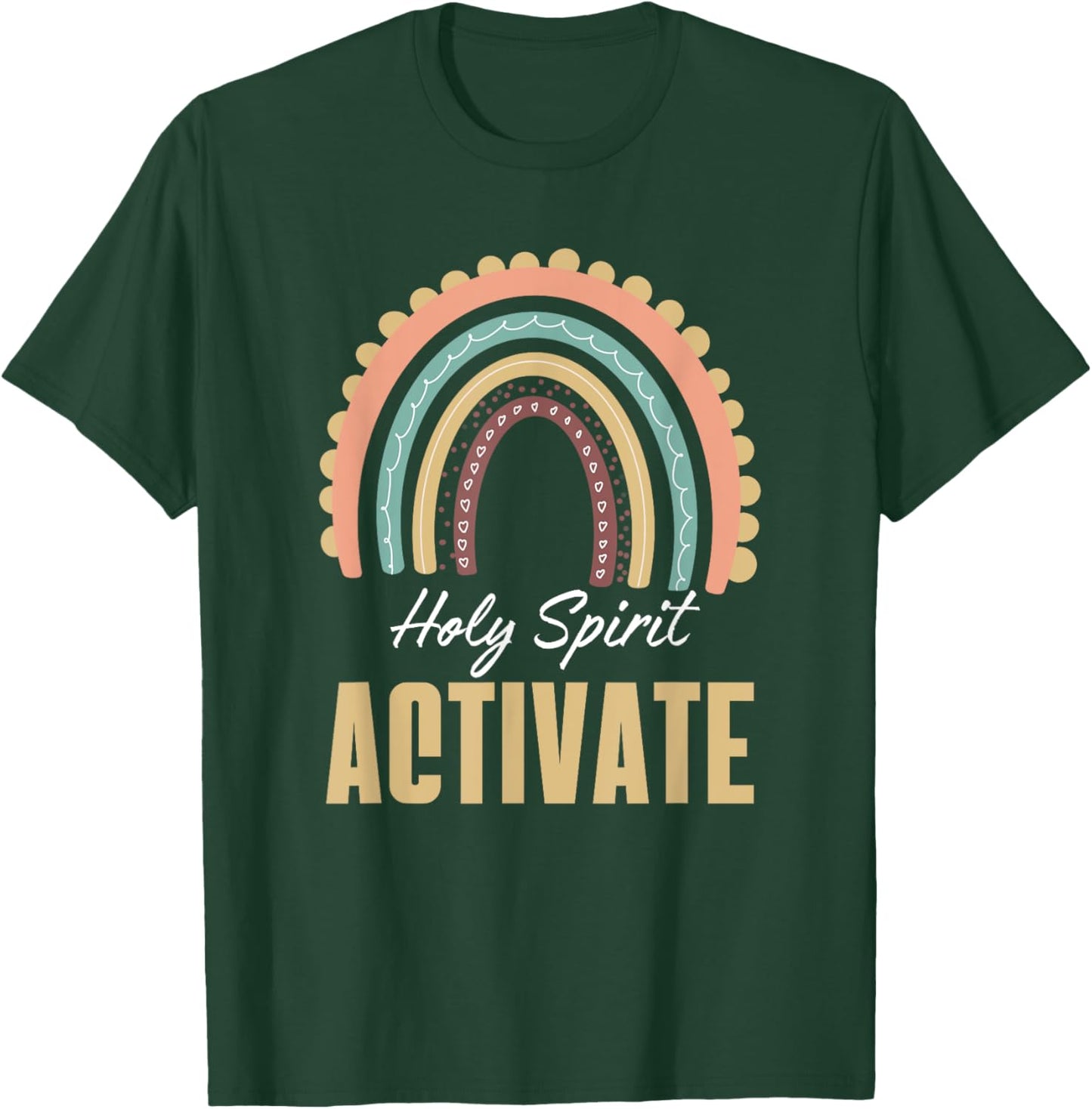 Holy Spirit activates trendy religious Cool Mom Life T-Shirt - T-Shirt | Forest