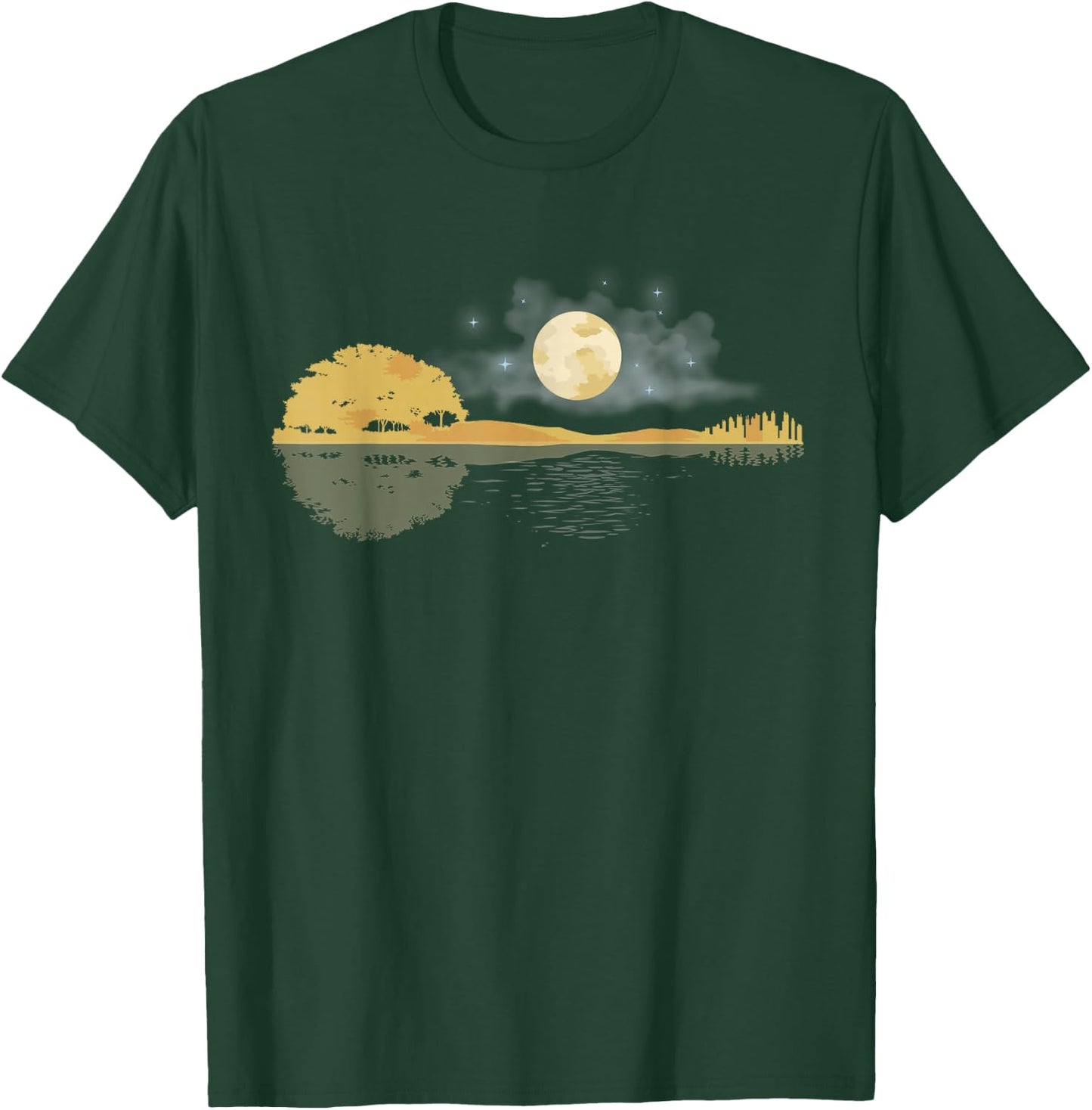 Bluegrass Banjo Shirt Country Music Banjo Gift Stringband T-Shirt - T-Shirt | Forest