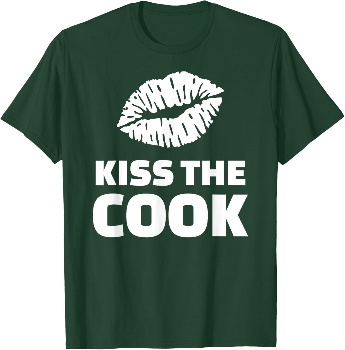 Kiss the cook T-Shirt - T-Shirt | Forest