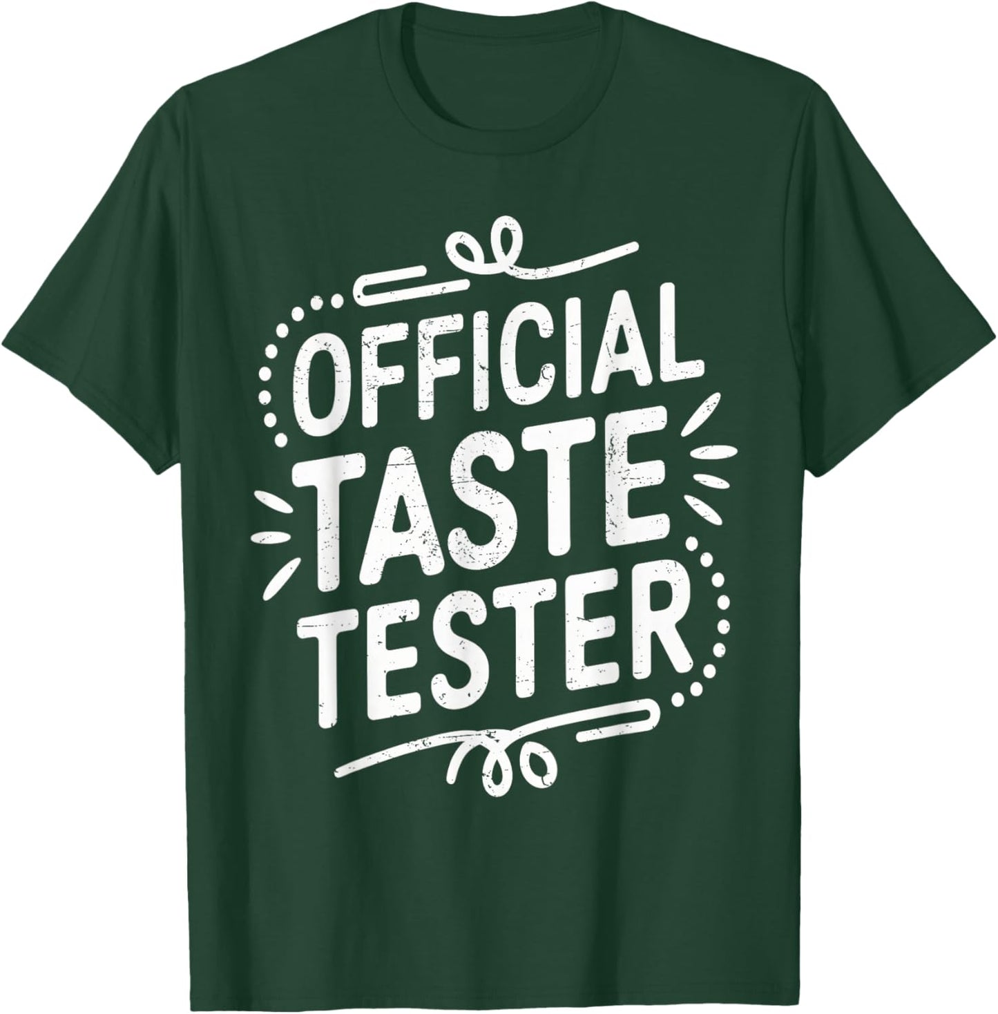 Cook Helper - Official Taste Tester T-Shirt - T-Shirt | Forest