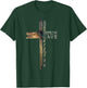 John 3:16 Christian Cross Bible T-Shirt - T-Shirt | Forest