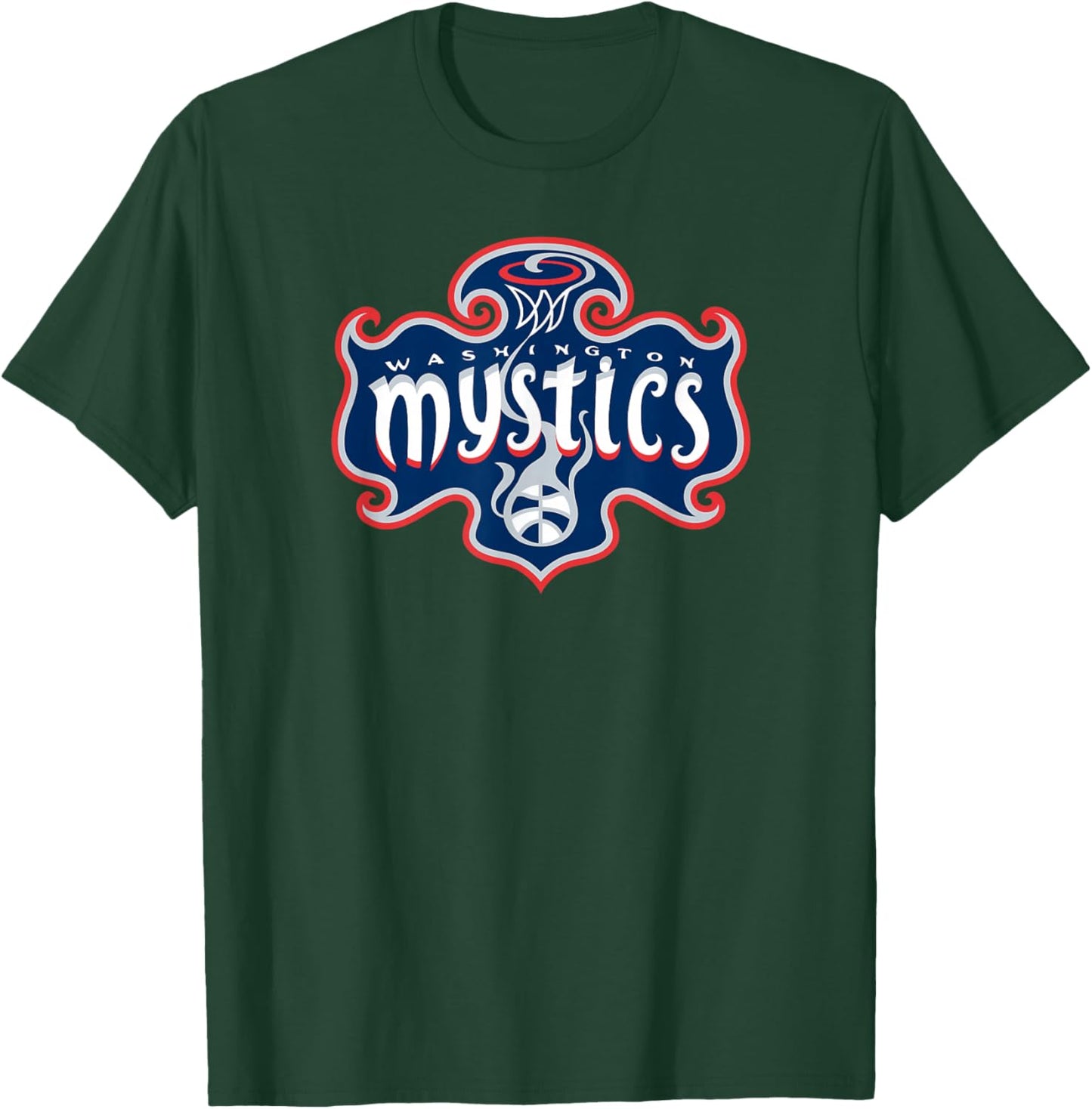 WNBA Washington Mystics Fan Base T-Shirt - T-Shirt | Forest