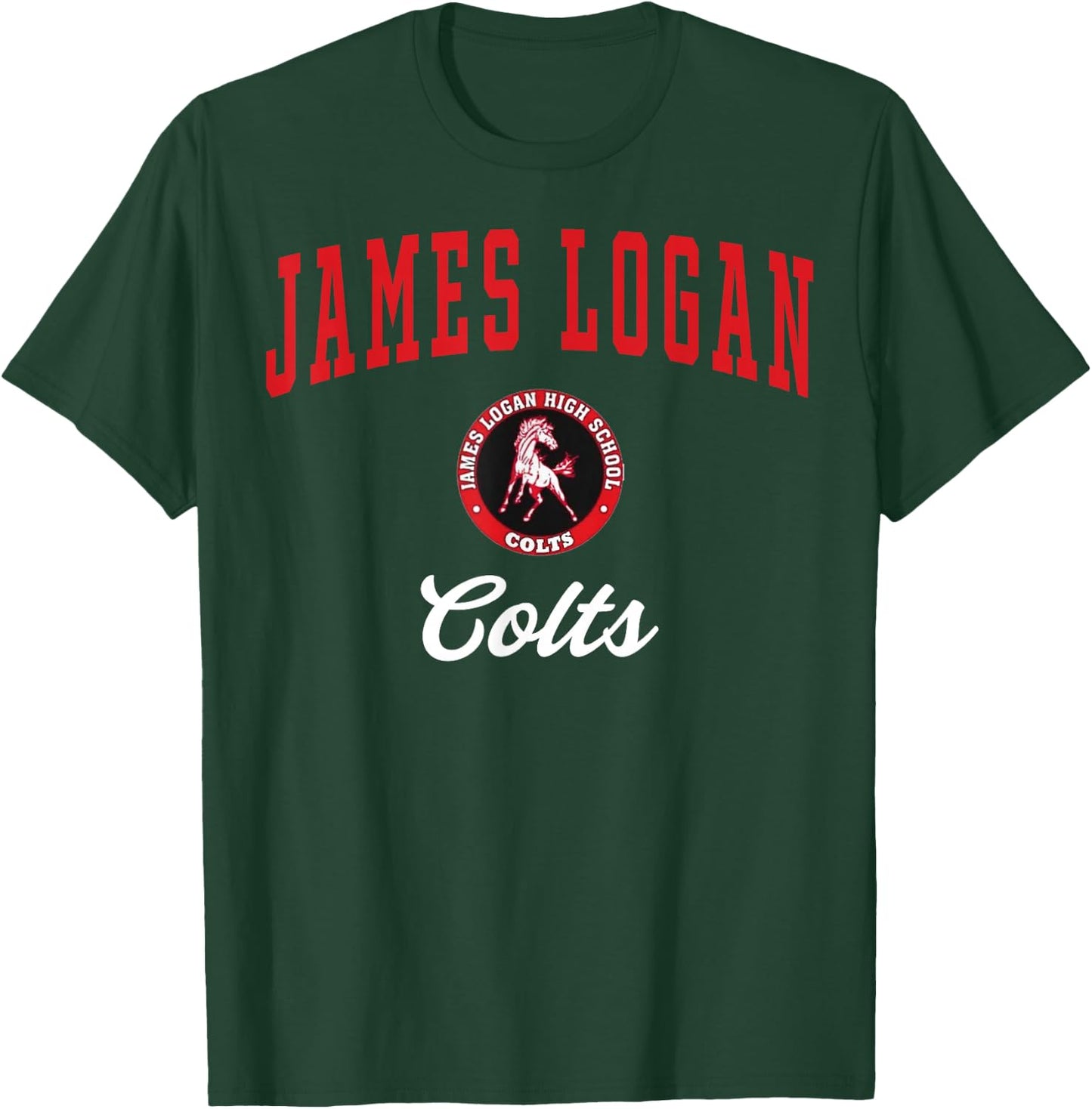 James Logan High School Colts C3 T-Shirt - T-Shirt | Forest