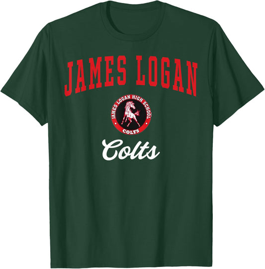 James Logan High School Colts C3 T-Shirt - T-Shirt | Forest
