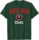 James Logan High School Colts C3 T-Shirt - T-Shirt | Forest
