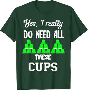 Speed Cups Stacking Sport Stacker Sport Stacking T-Shirt - T-Shirt | Forest