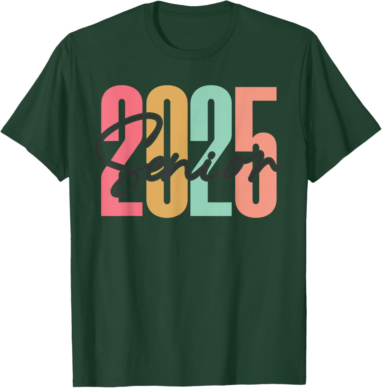 Senior 2025 Class of 2025 Graduation and Her T-Shirt - T-Shirt | Forest
