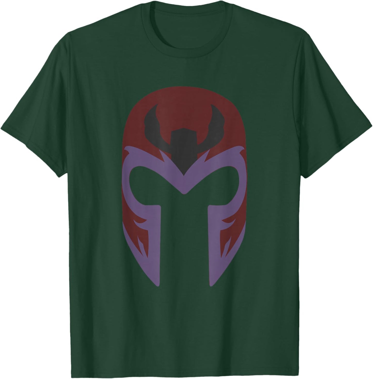 Marvel X-Men Magneto Iconic Helmet Vintage Portrait T-Shirt - T-Shirt | Forest