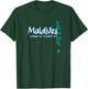 Maldives Islands Coordinates, Tourist Vacation T-Shirt - T-Shirt | Forest
