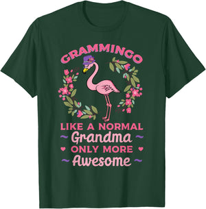 Grammingo Like A Normal Grandma Only More Awesome Grandmom T-Shirt - T-Shirt | Forest