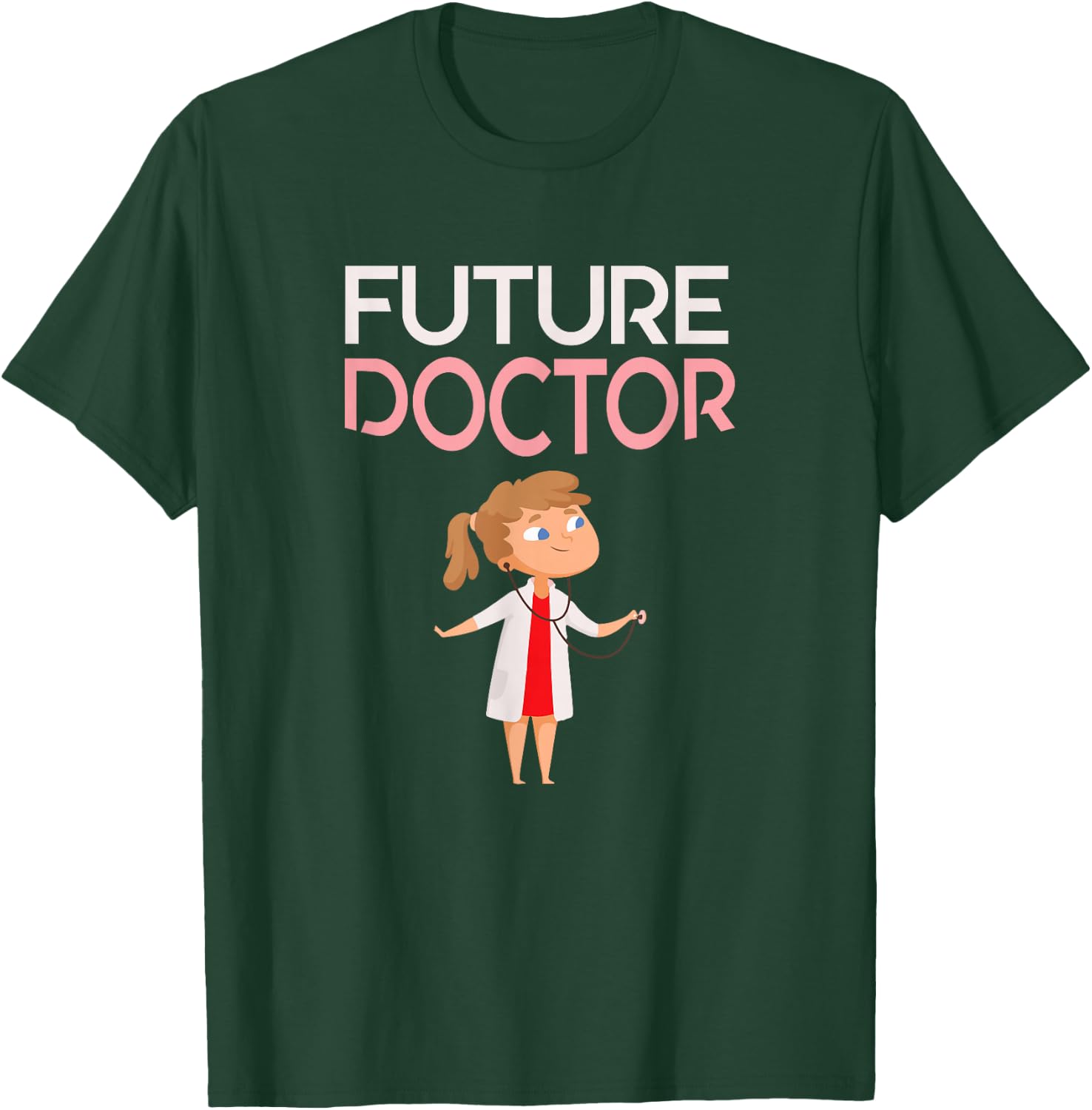 Future Doctor for Kids Funny Medical Gift T-Shirt - T-Shirt | Forest